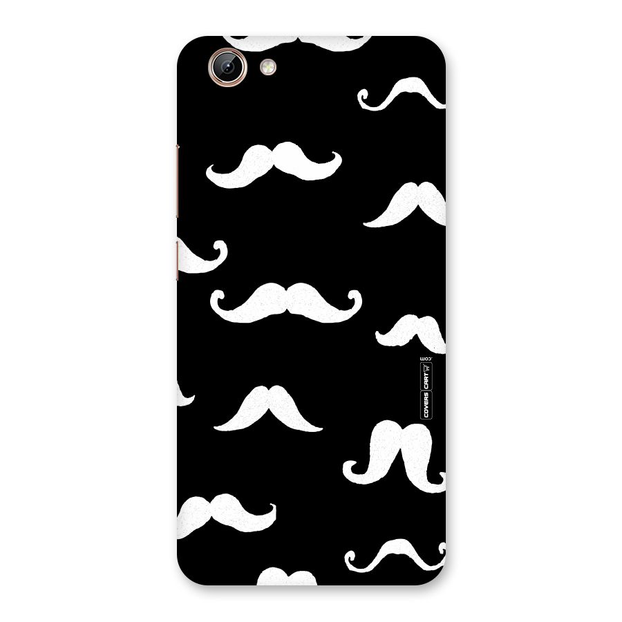 Moustache Pattern (White) Back Case for Vivo Y71