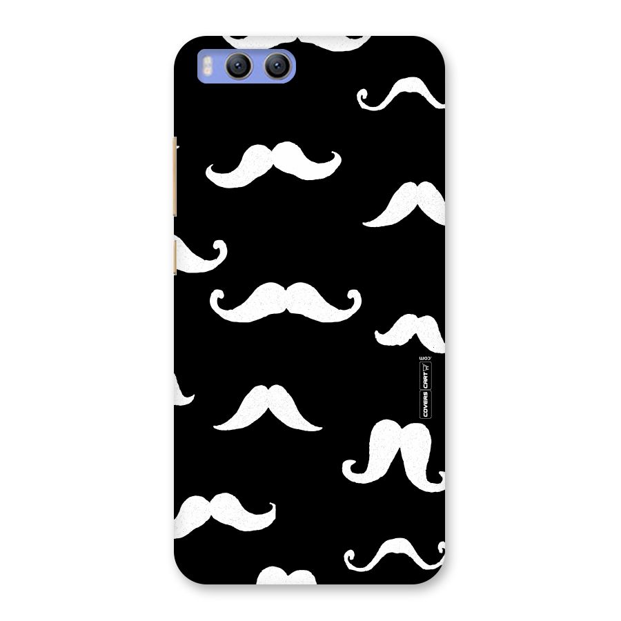 Moustache Pattern (White) Back Case for Xiaomi Mi 6