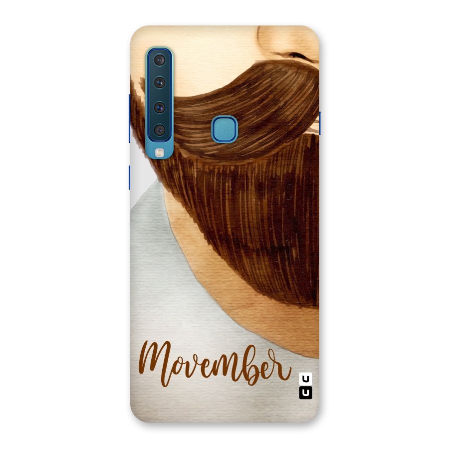 Movember Moustache Back Case for Galaxy A9 (2018)