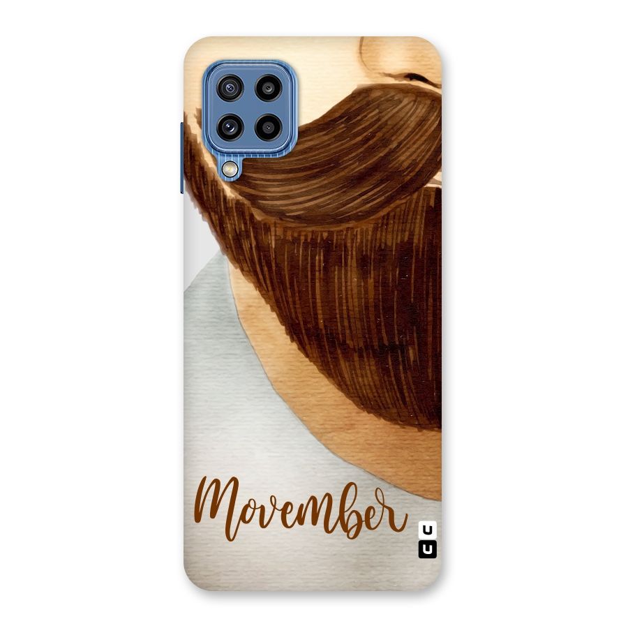 Movember Moustache Back Case for Galaxy M32