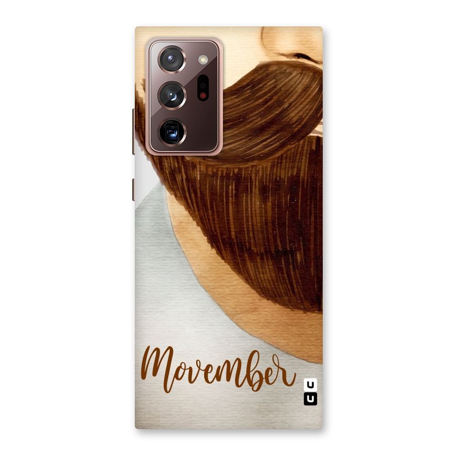 Movember Moustache Back Case for Galaxy Note 20 Ultra