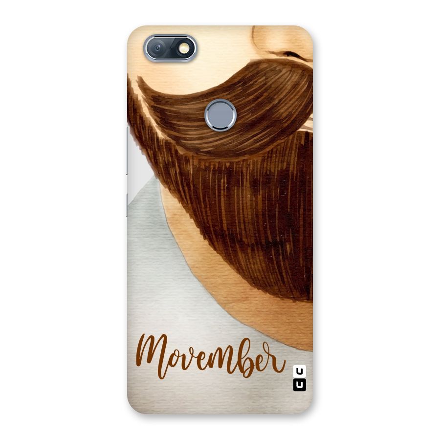 Movember Moustache Back Case for Infinix Note 5