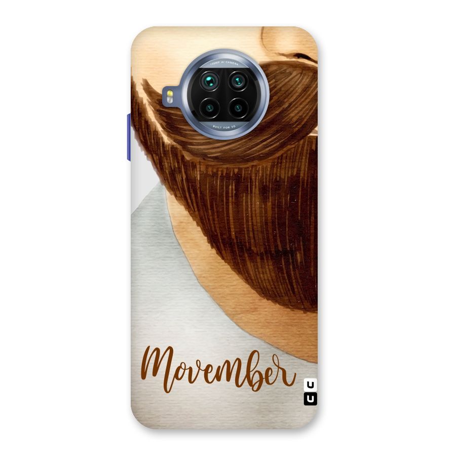 Movember Moustache Back Case for Mi 10i
