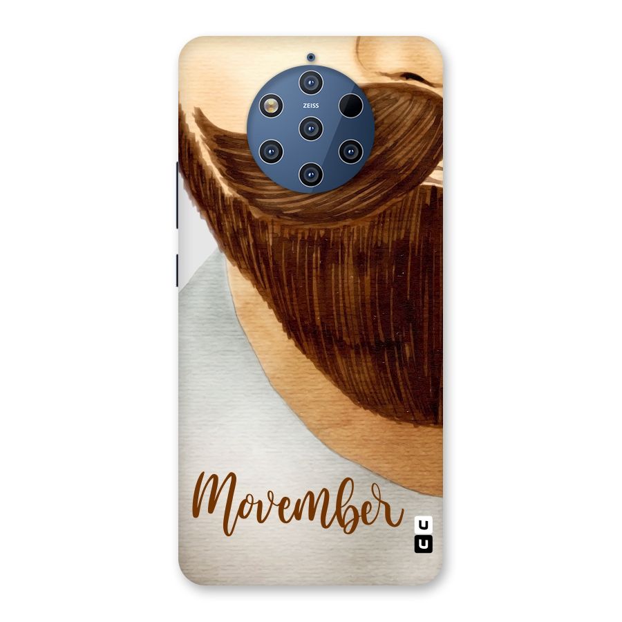 Movember Moustache Back Case for Nokia 9 PureView