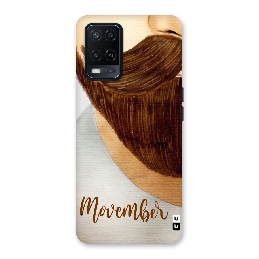 Movember Moustache Back Case for Oppo A54