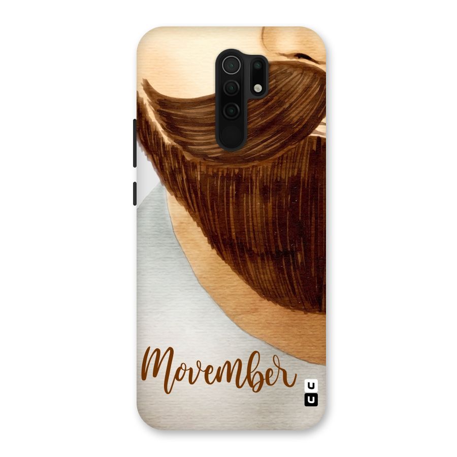 Movember Moustache Back Case for Poco M2
