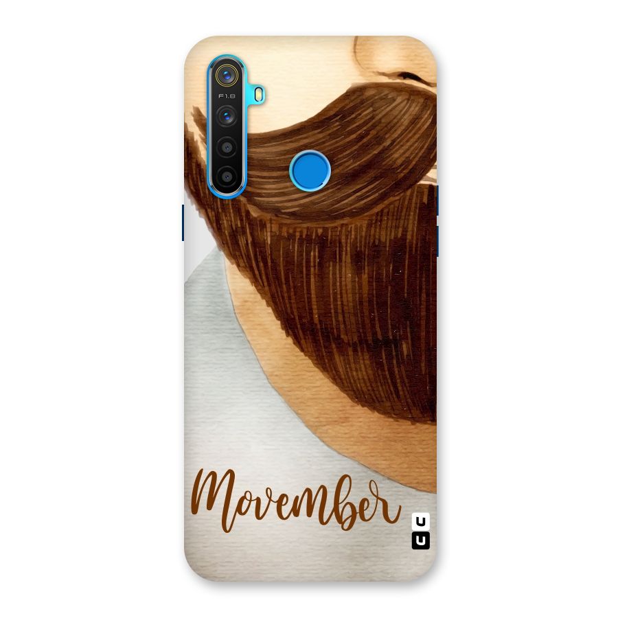 Movember Moustache Back Case for Realme 5s