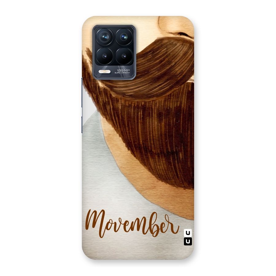 Movember Moustache Back Case for Realme 8 Pro