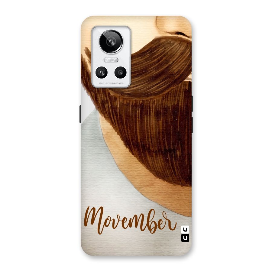 Movember Moustache Back Case for Realme GT Neo 3