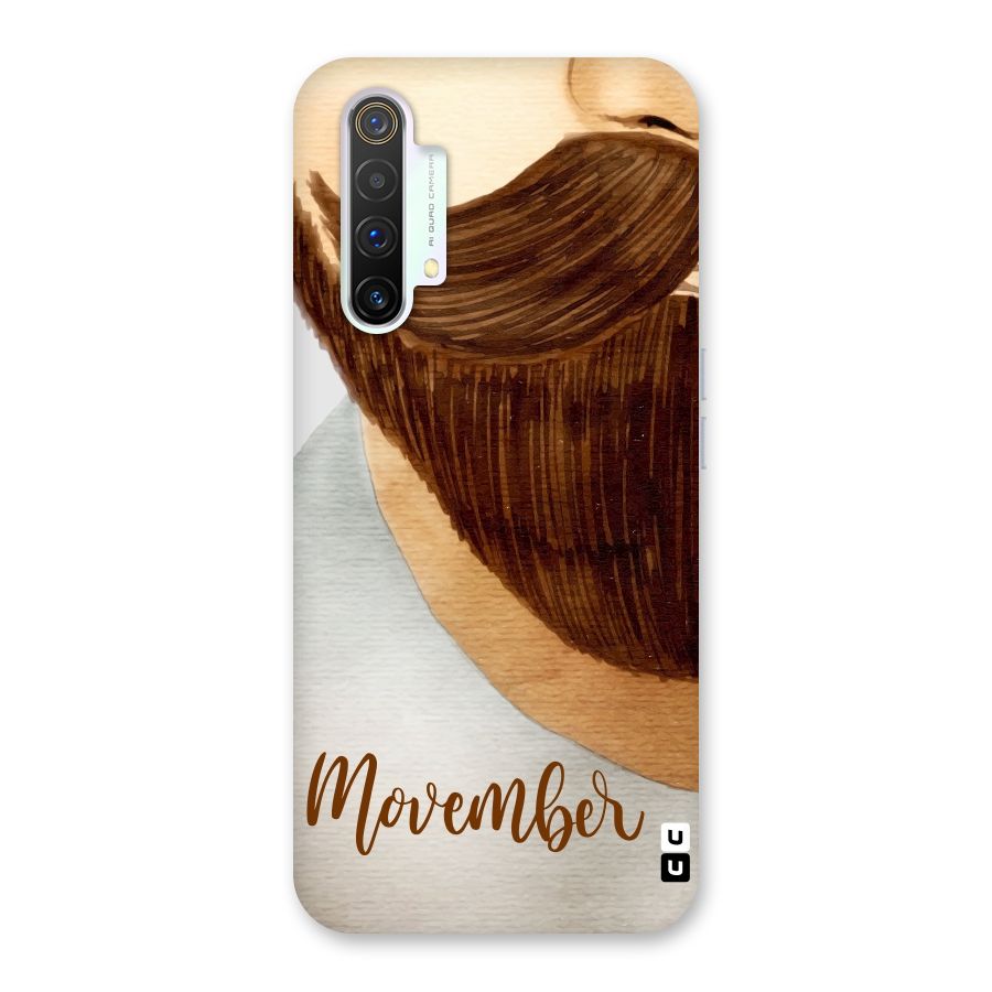 Movember Moustache Back Case for Realme X3