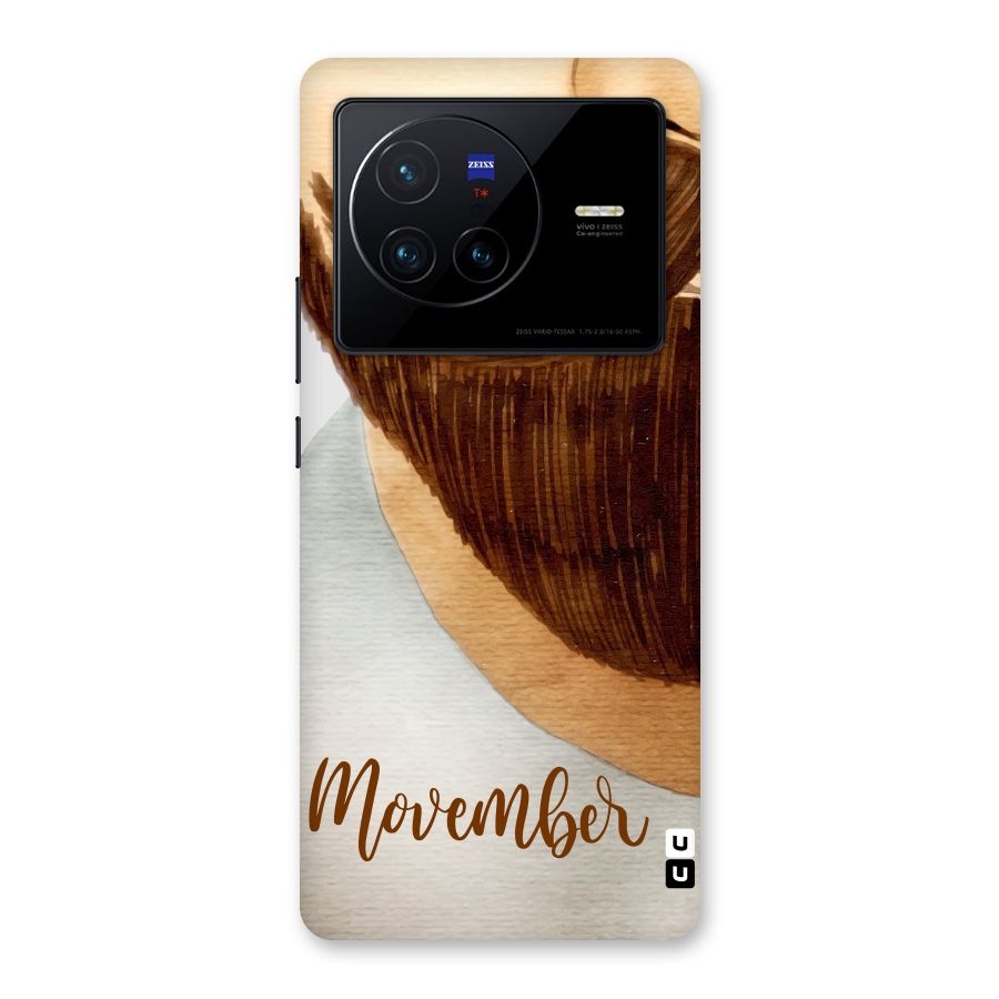 Movember Moustache Back Case for Vivo X80