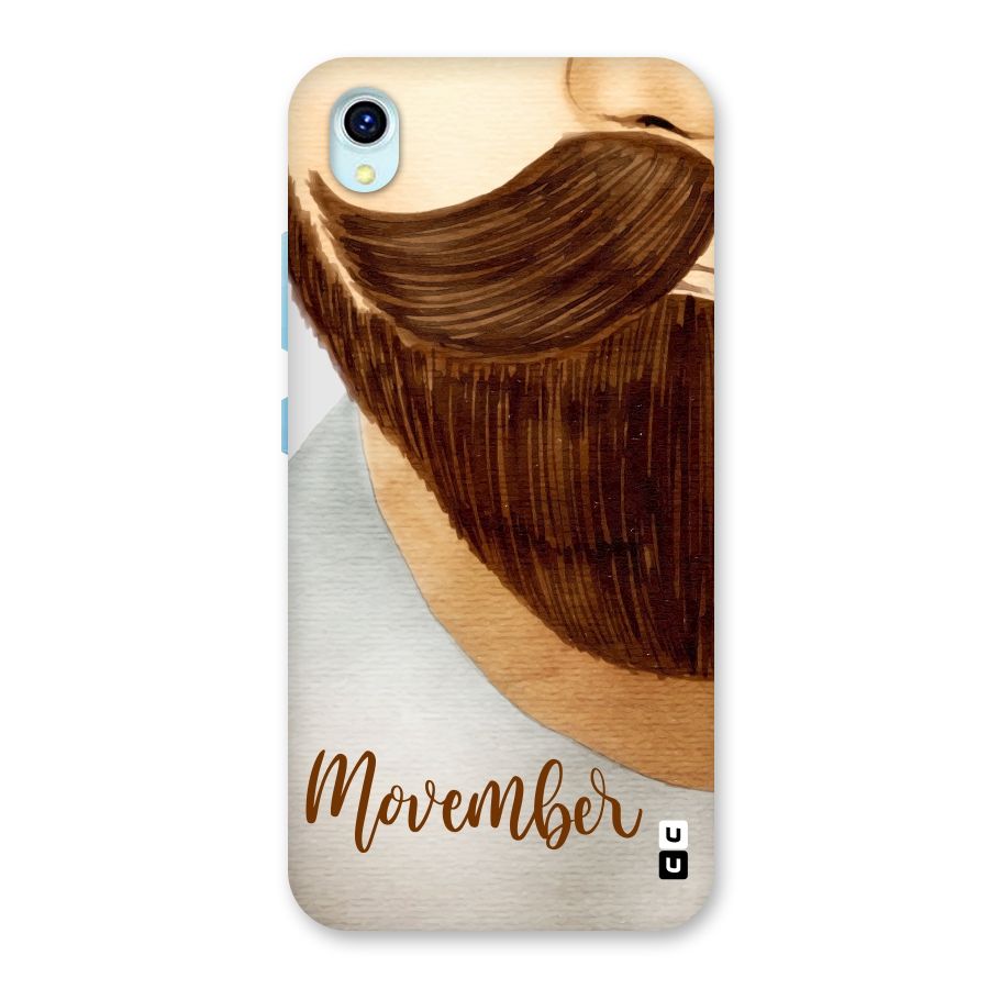 Movember Moustache Back Case for Vivo Y1s