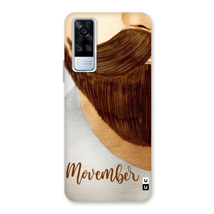 Movember Moustache Back Case for Vivo Y31