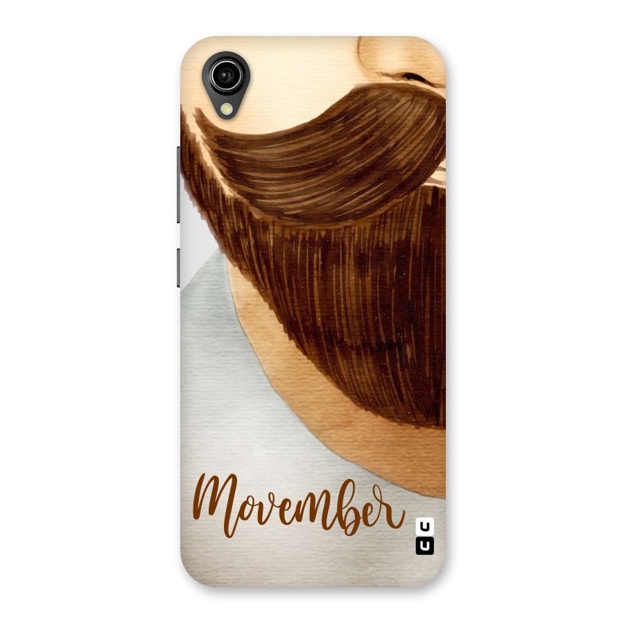 Movember Moustache Back Case for Vivo Y90