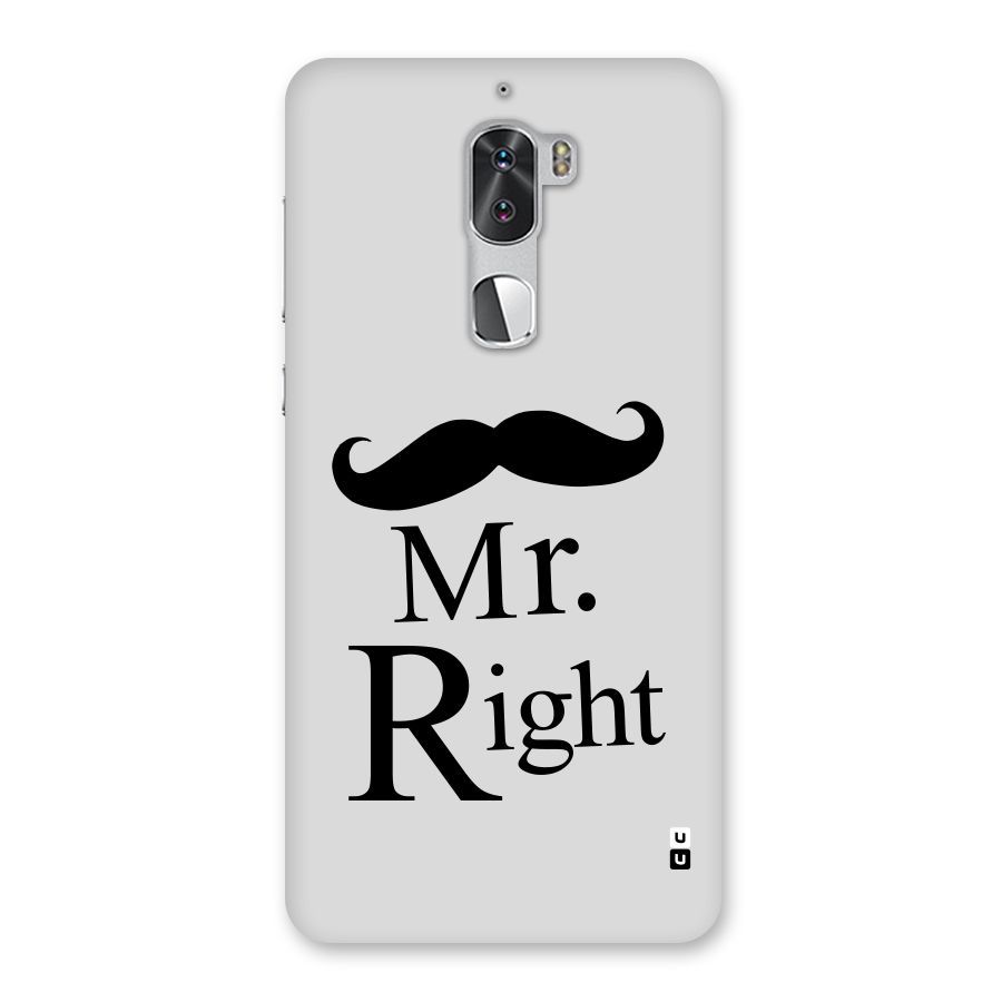 Mr. Right. Back Case for Coolpad Cool 1