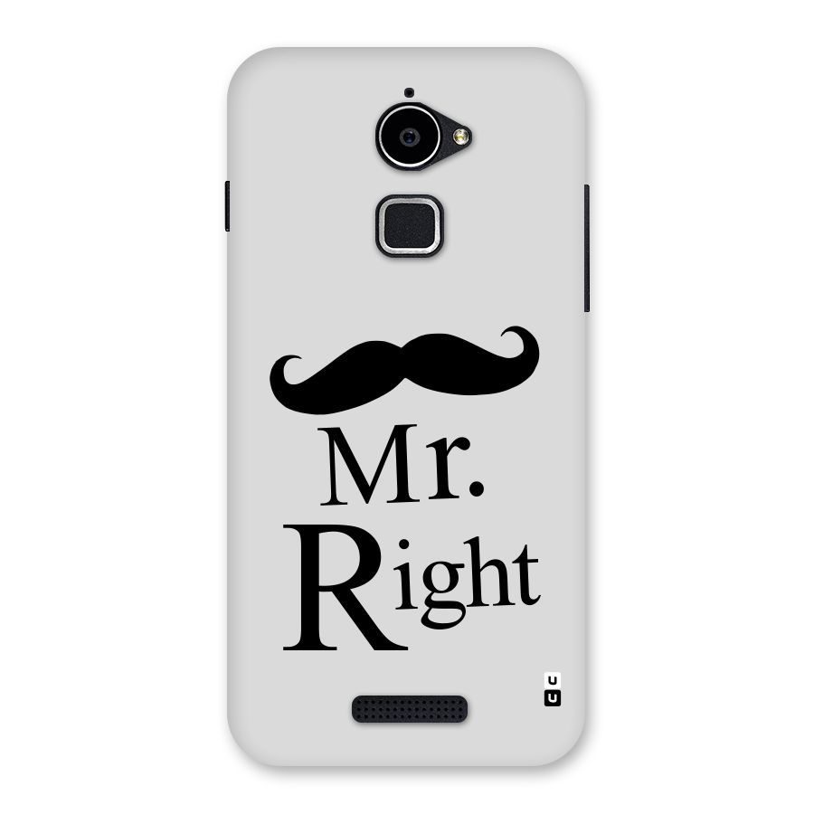 Mr. Right. Back Case for Coolpad Note 3 Lite