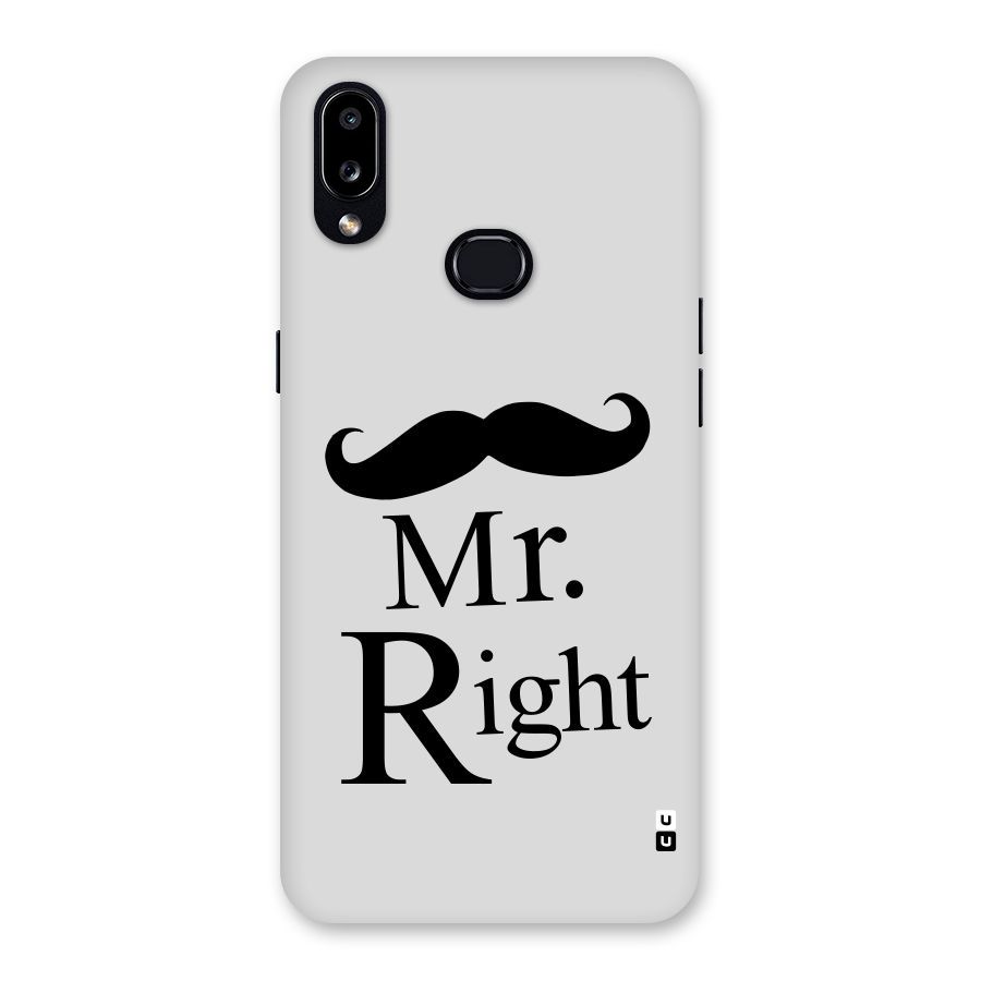 Mr. Right. Back Case for Galaxy A10s