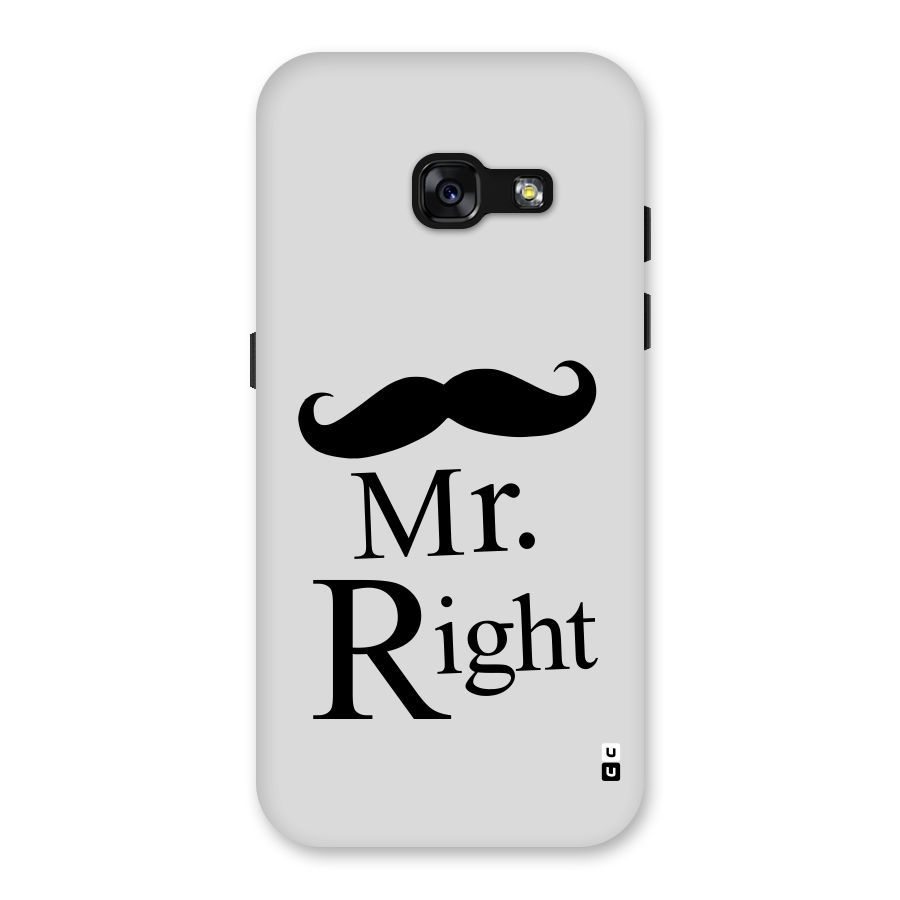 Mr. Right. Back Case for Galaxy A3 (2017)