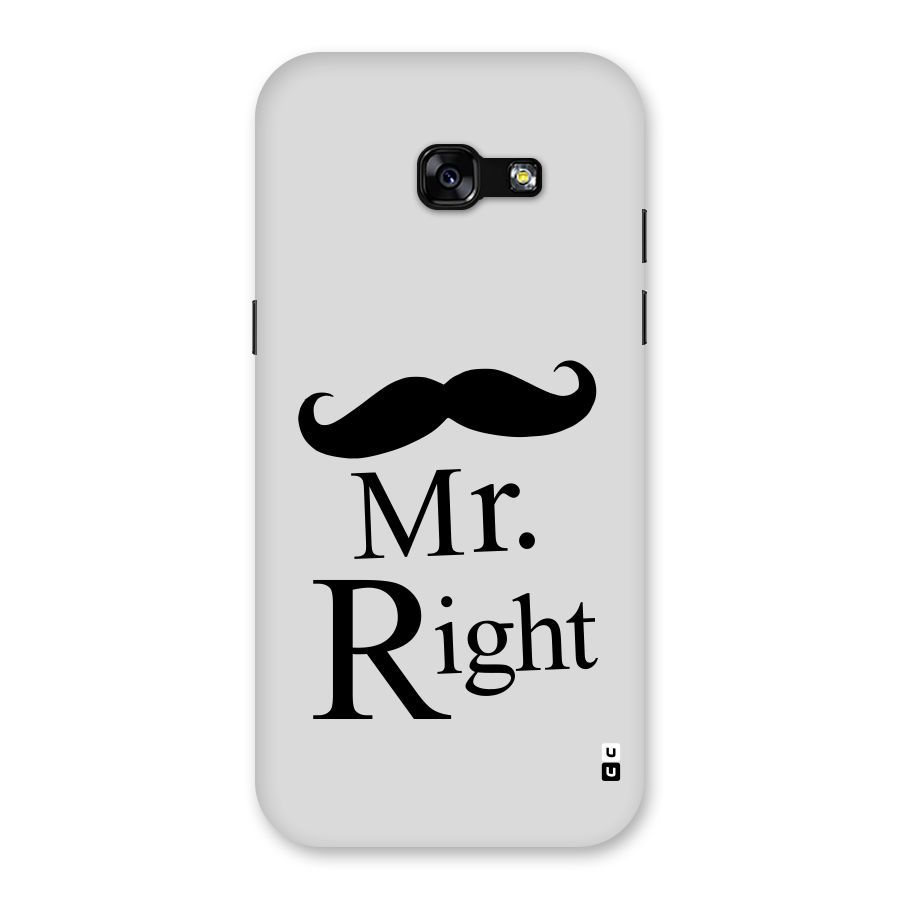 Mr. Right. Back Case for Galaxy A5 2017