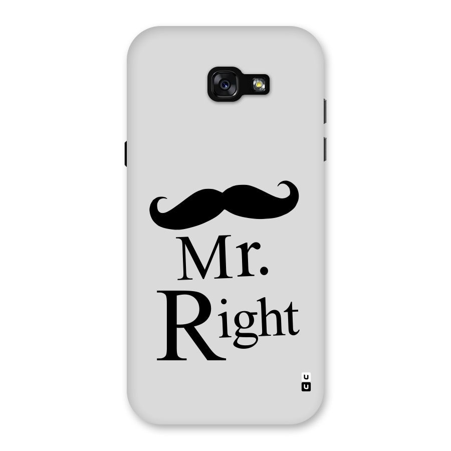 Mr. Right. Back Case for Galaxy A7 (2017)
