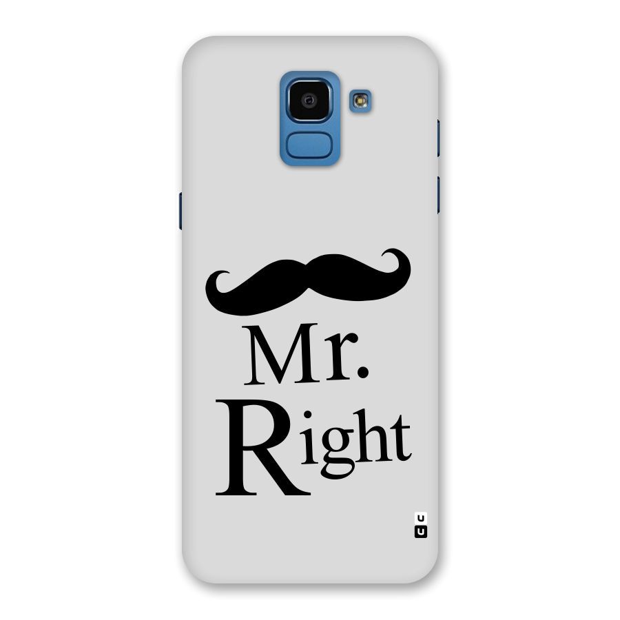 Mr. Right. Back Case for Galaxy On6