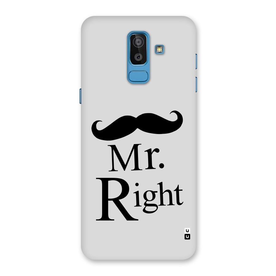 Mr. Right. Back Case for Galaxy On8 (2018)