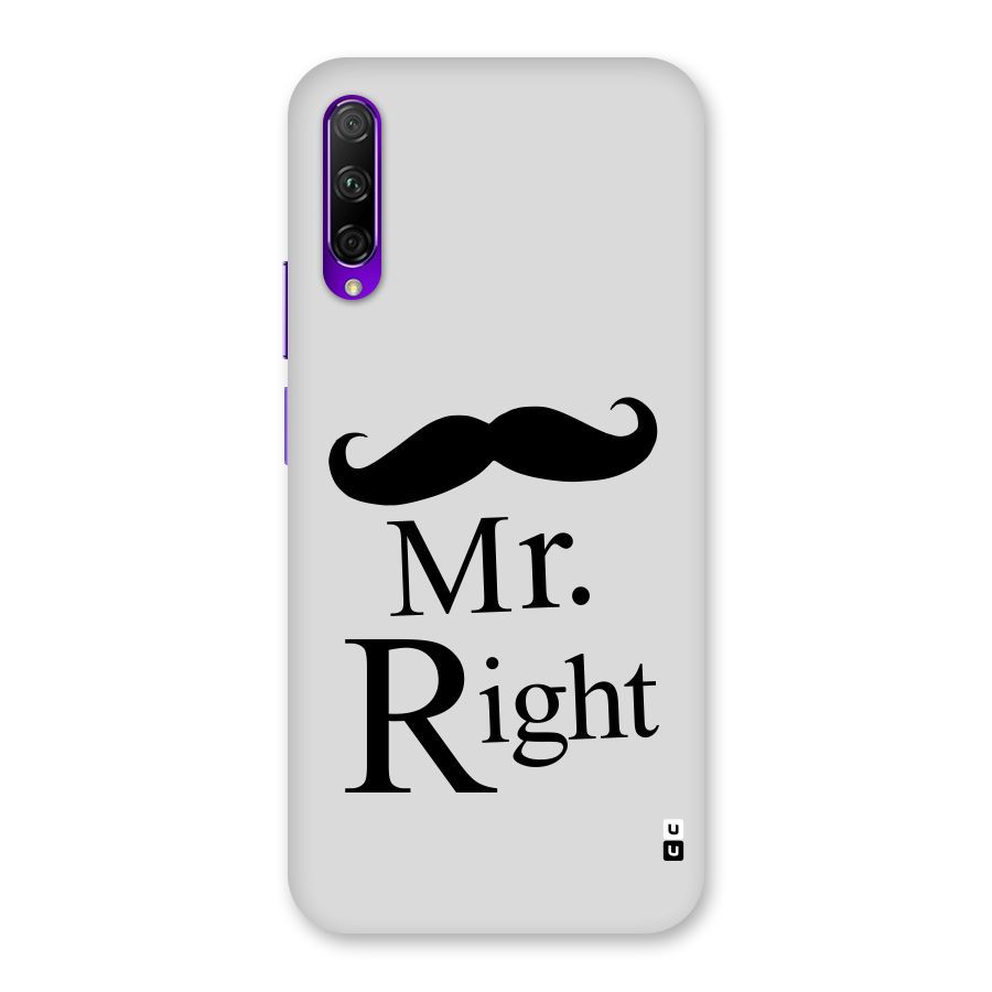 Mr. Right. Back Case for Honor 9X Pro