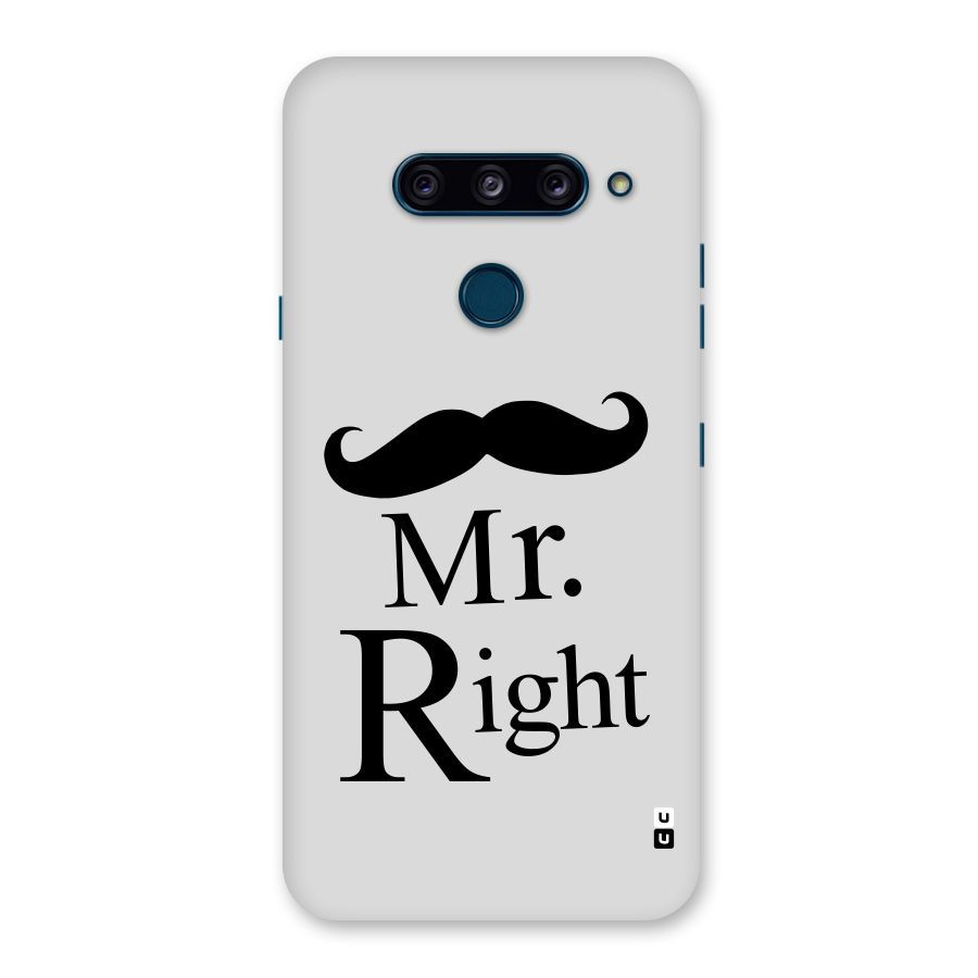 Mr. Right. Back Case for LG  V40 ThinQ