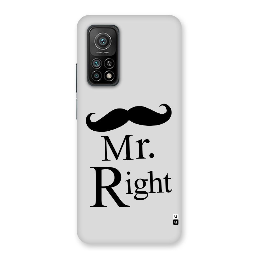 Mr. Right. Back Case for Mi 10T 5G
