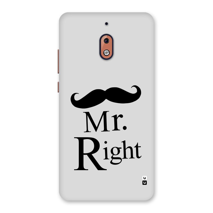Mr. Right. Back Case for Nokia 2.1