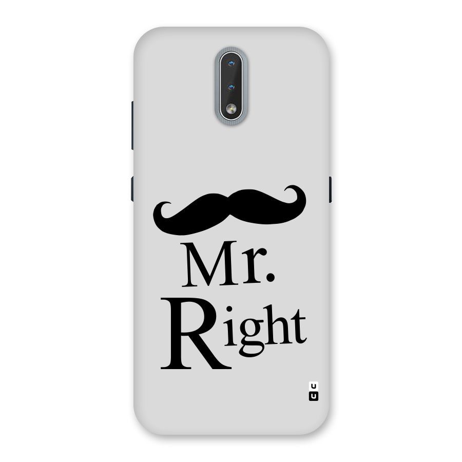 Mr. Right. Back Case for Nokia 2.3