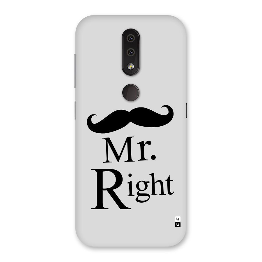 Mr. Right. Back Case for Nokia 4.2