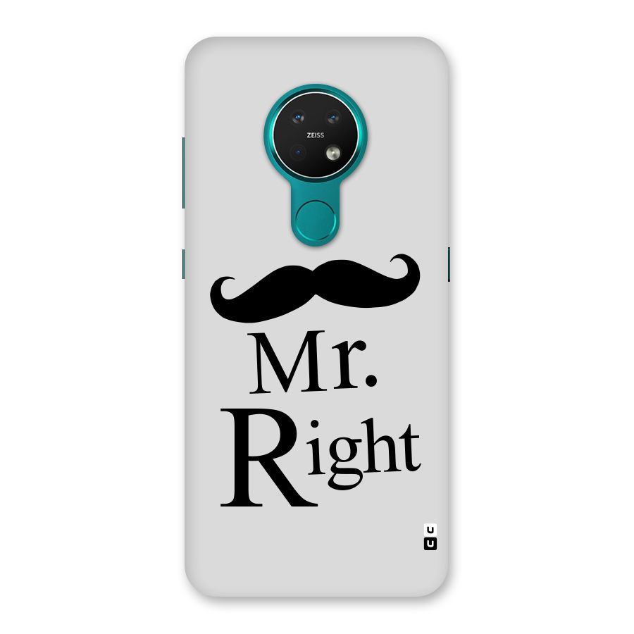 Mr. Right. Back Case for Nokia 7.2