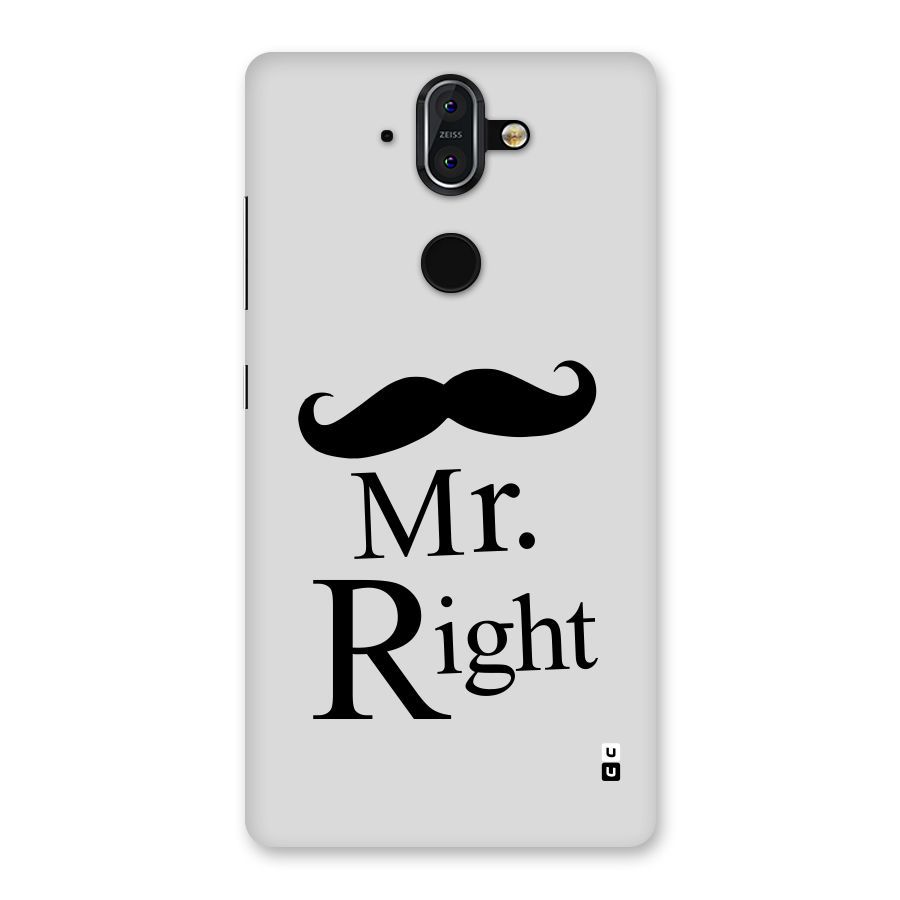 Mr. Right. Back Case for Nokia 8 Sirocco