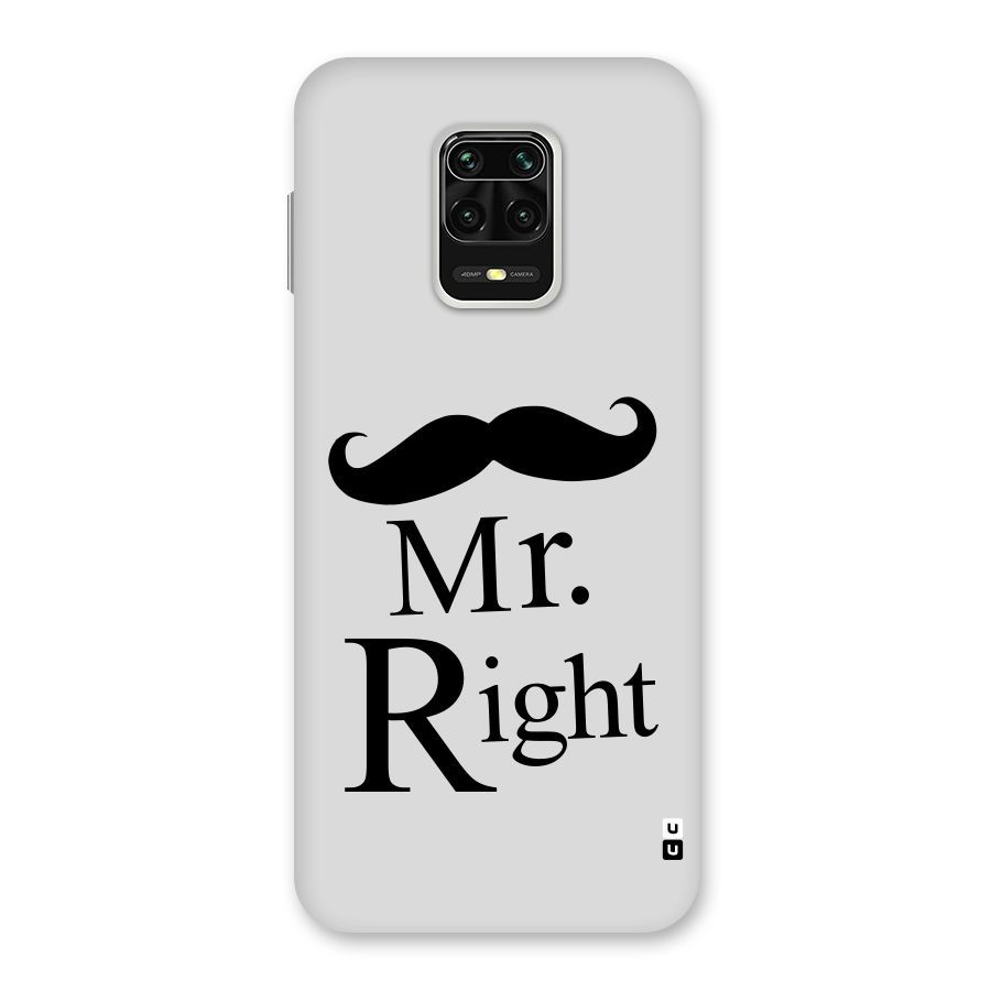Mr. Right. Back Case for Poco M2 Pro