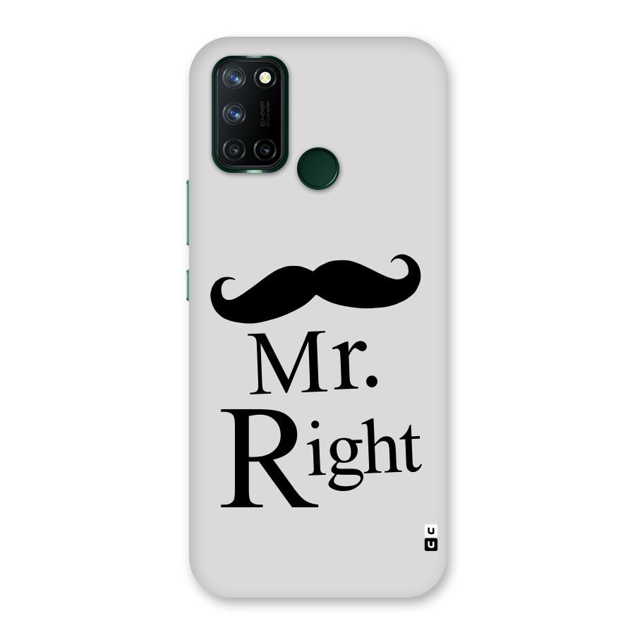 Mr. Right. Back Case for Realme 7i