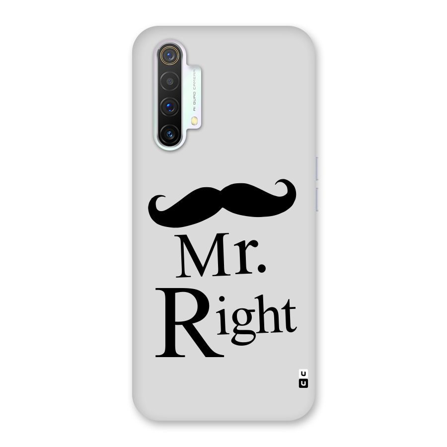 Mr. Right. Back Case for Realme X3 SuperZoom