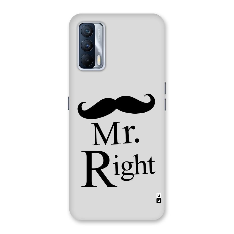 Mr. Right. Back Case for Realme X7