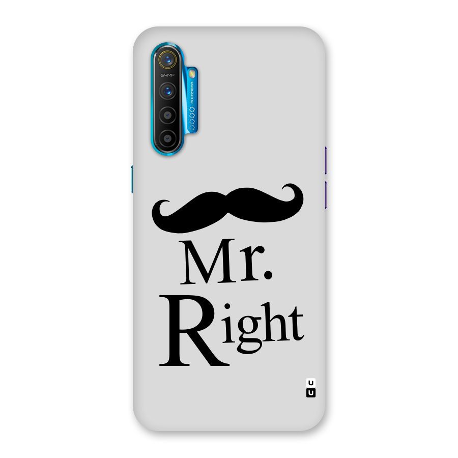 Mr. Right. Back Case for Realme XT