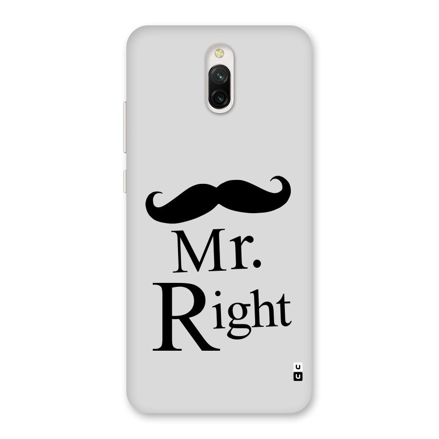 Mr. Right. Back Case for Redmi 8A Dual