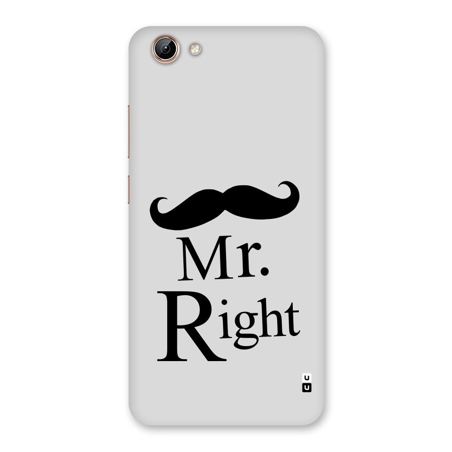 Mr. Right. Back Case for Vivo Y71