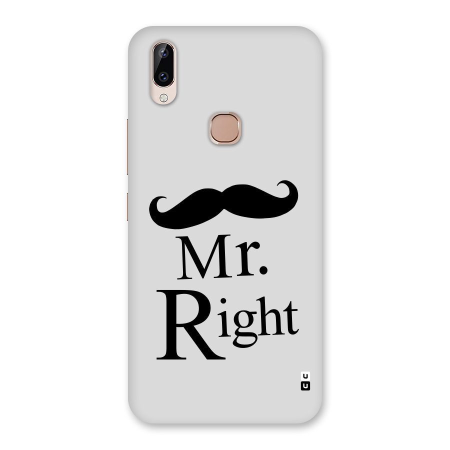 Mr. Right. Back Case for Vivo Y83 Pro
