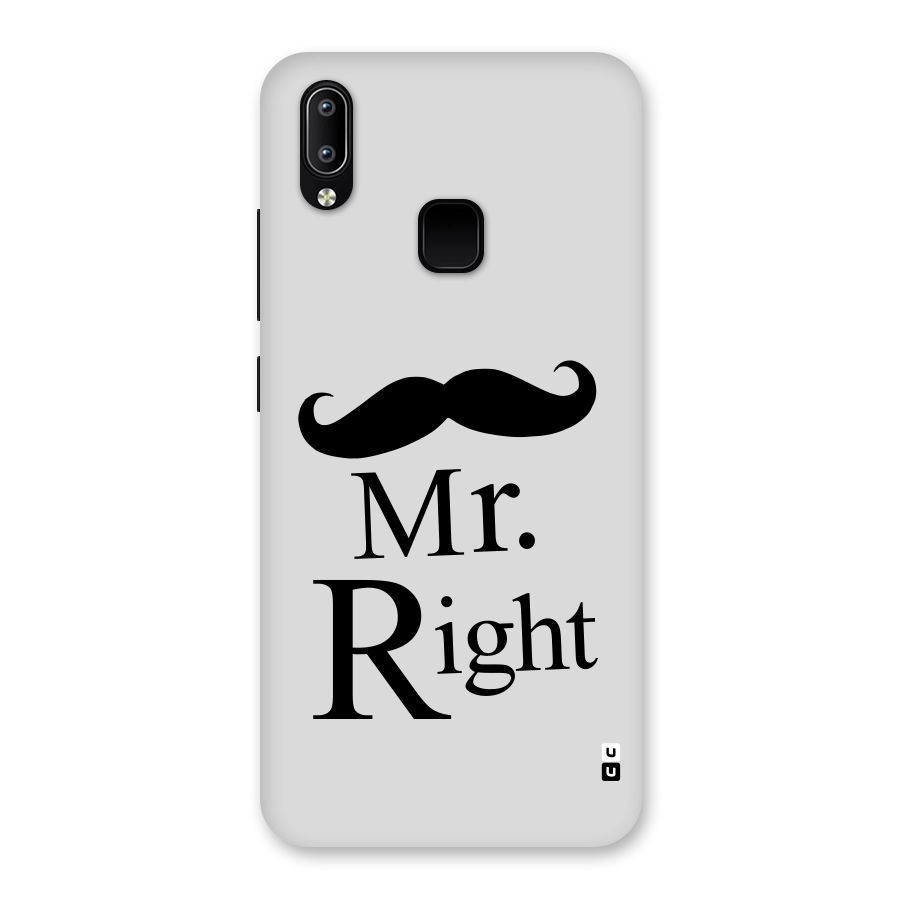 Mr. Right. Back Case for Vivo Y93