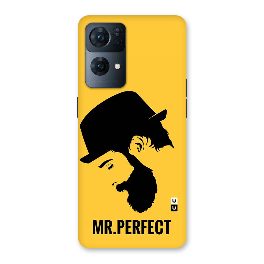 Mr Perfect Back Case for Oppo Reno7 Pro 5G