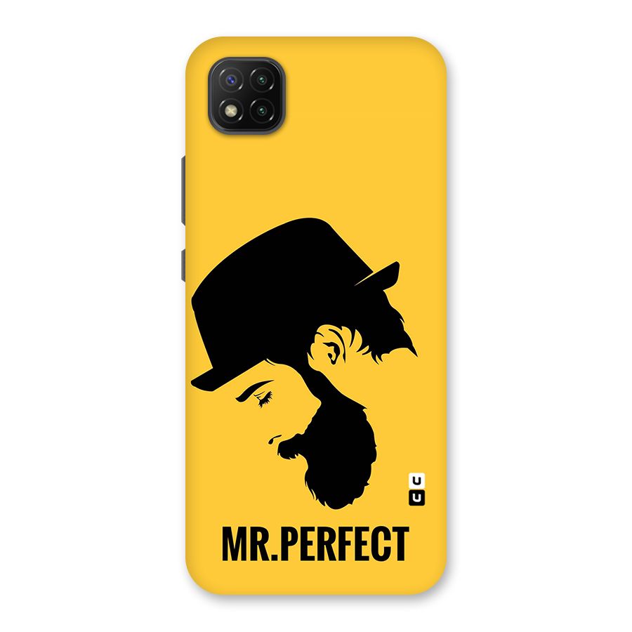 Mr Perfect Back Case for Poco C3