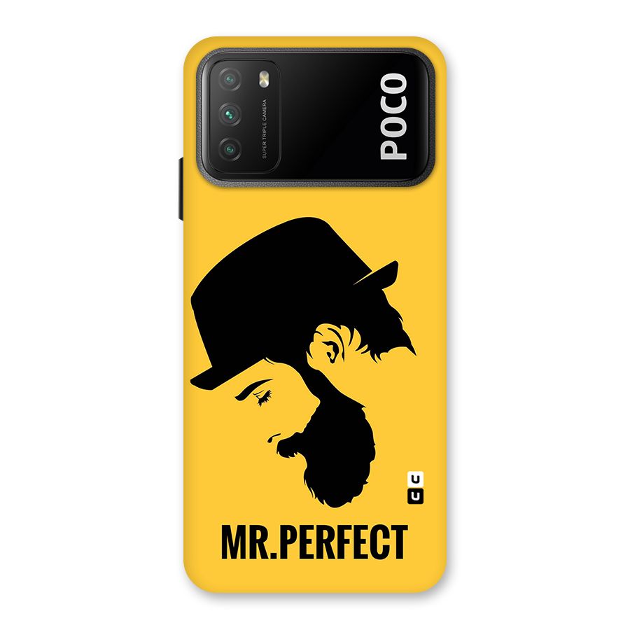 Mr Perfect Back Case for Poco M3