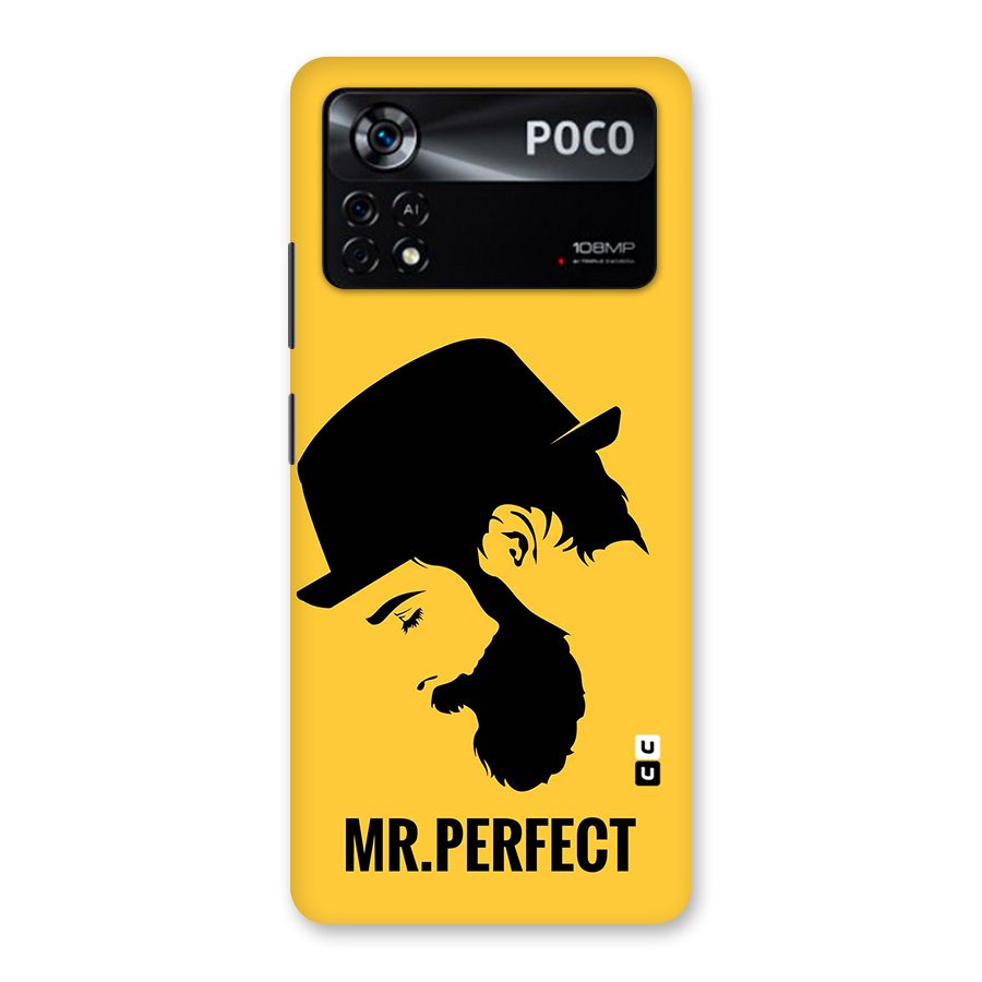 Mr Perfect Back Case for Poco X4 Pro 5G