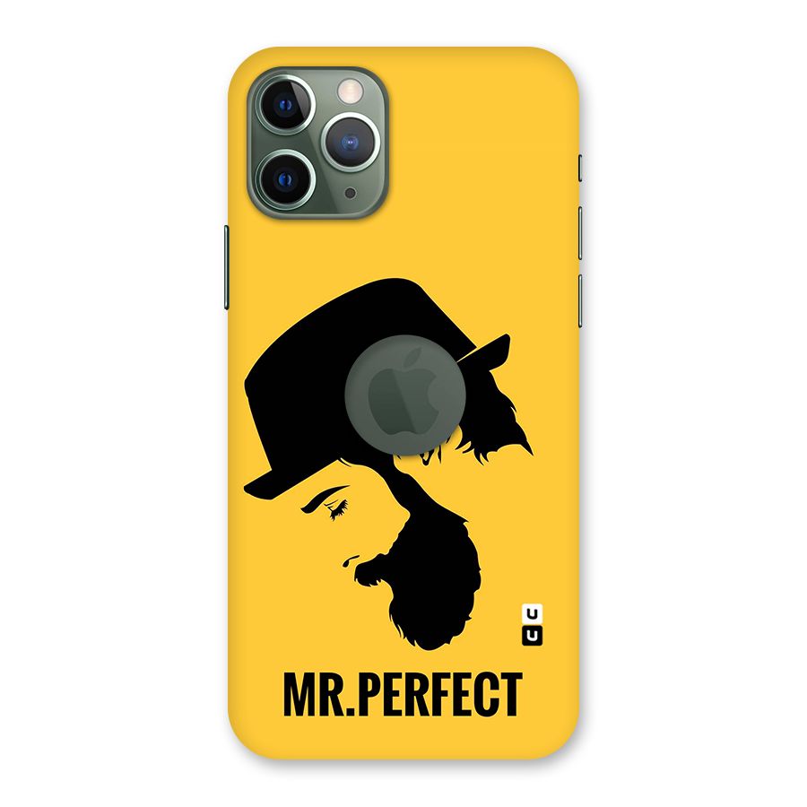 Mr Perfect Back Case for iPhone 11 Pro Logo  Cut