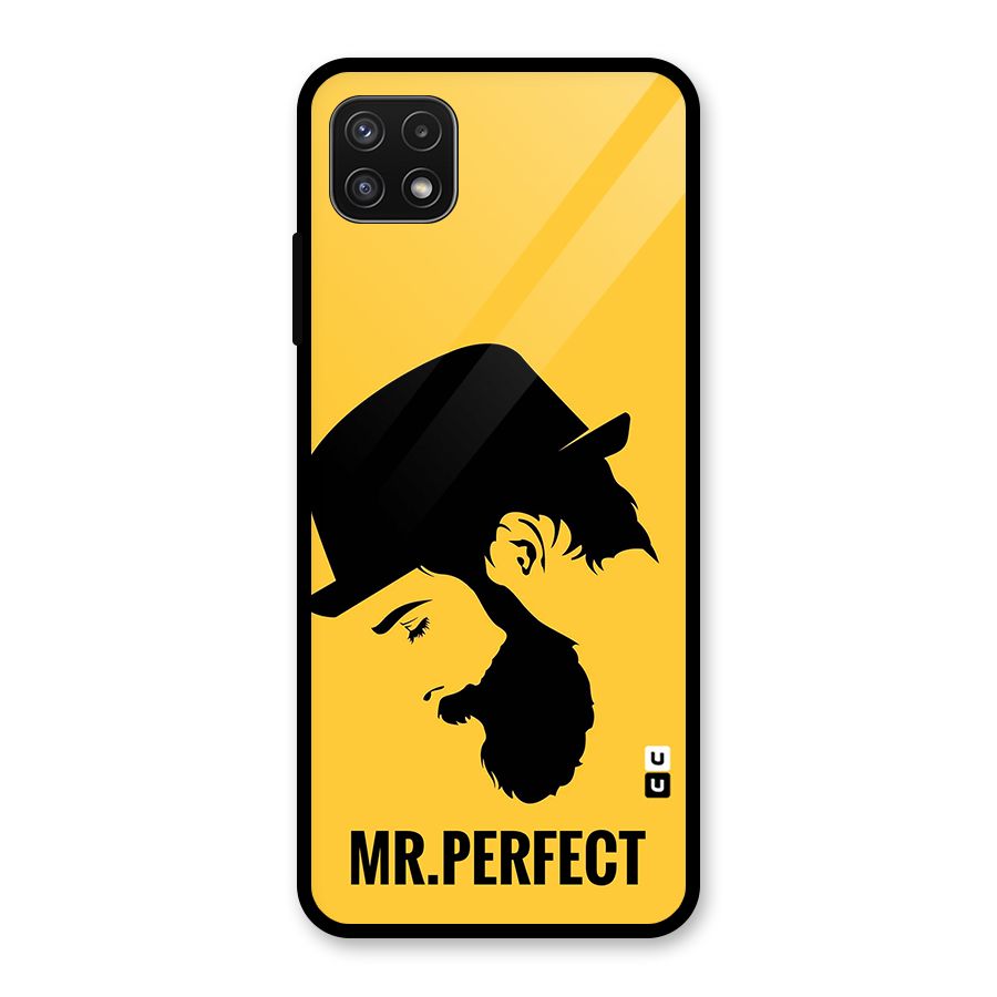Mr Perfect Glass Back Case for Galaxy A22 5G