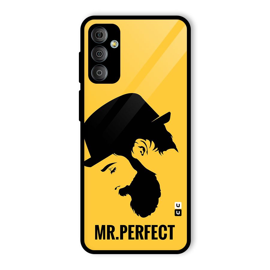 Mr Perfect Glass Back Case for Galaxy F23